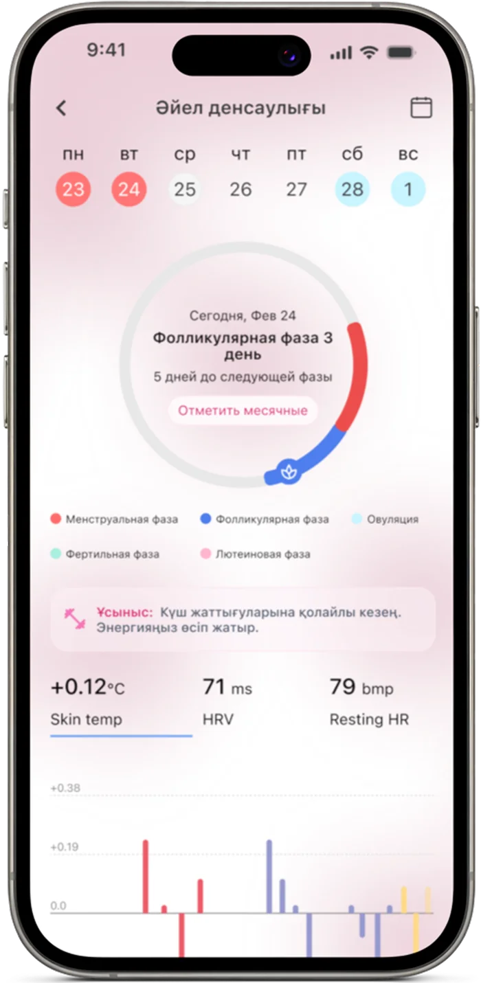 SAUYT қосымшасы көрсетілген телефон